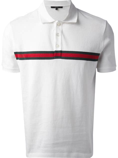 white gucci polo poshmark|Gucci jersey t shirt.